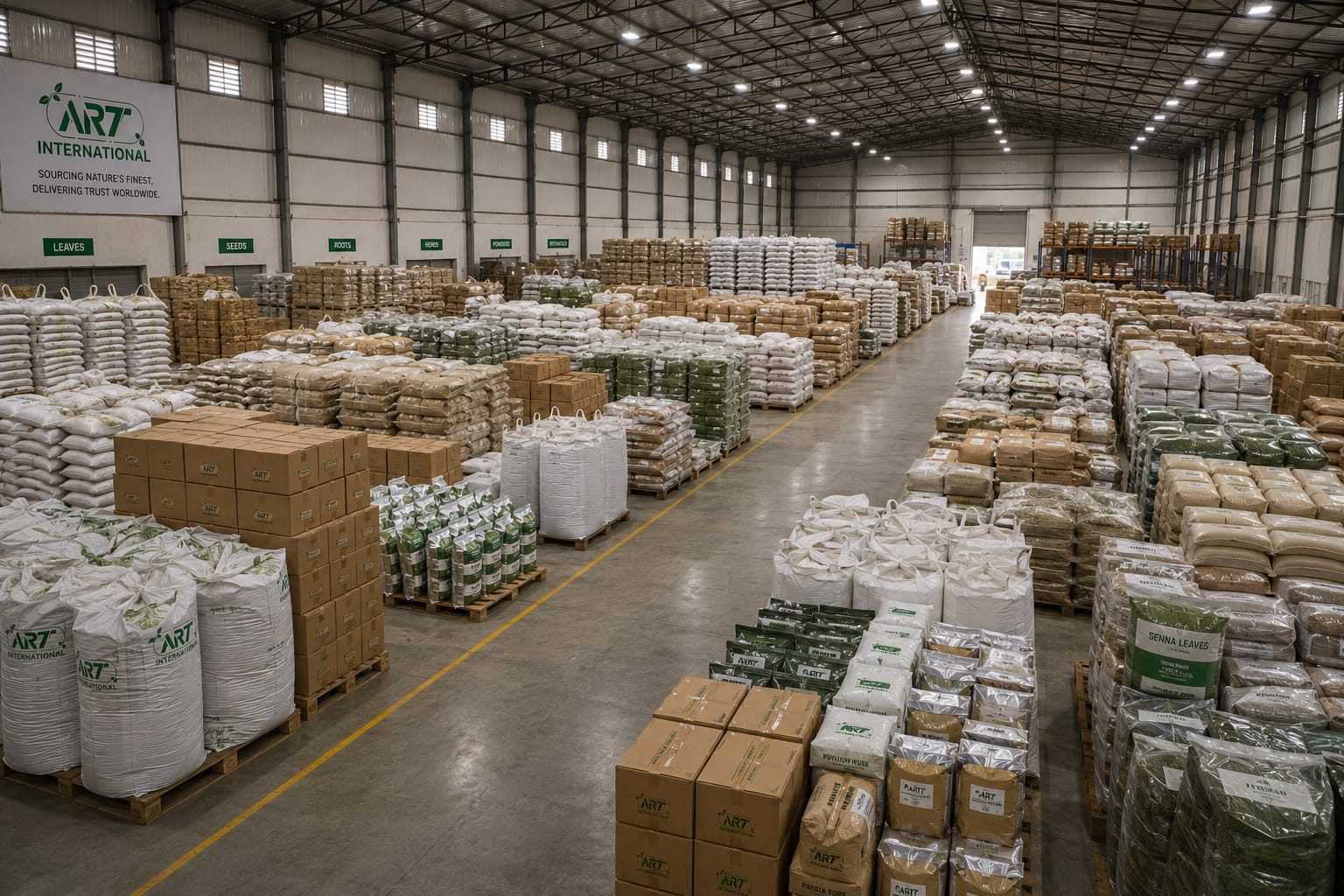 Warehouse, A.R.T International facility